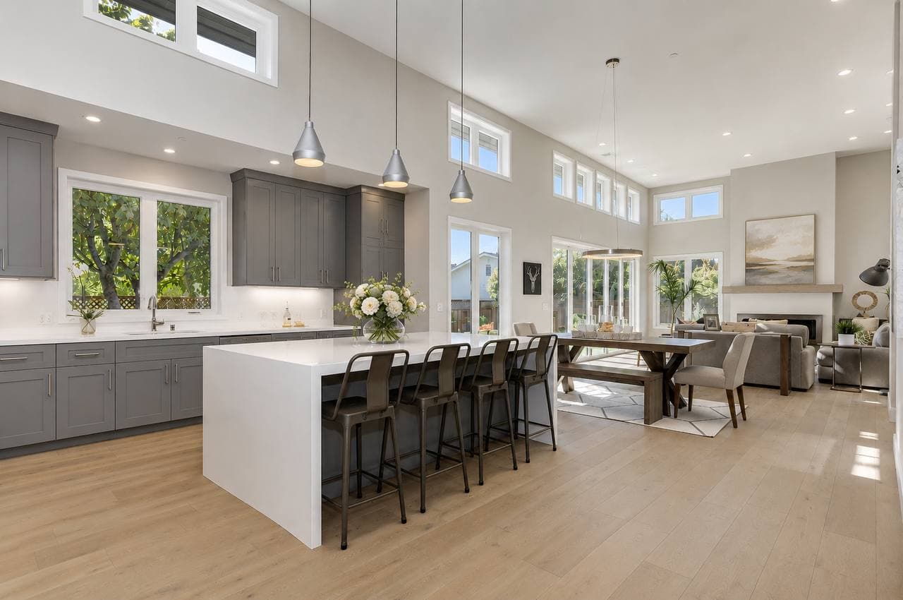 Kitchen cabinet installation